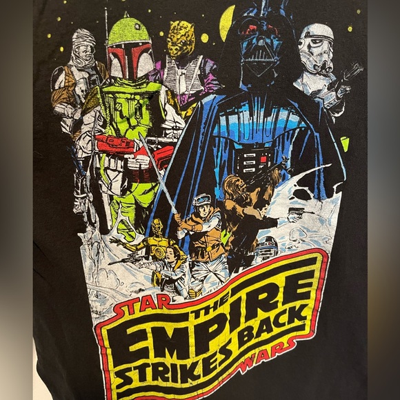 Star Wars “The Empire Strikes Back” Graphic Tee Size M Unisex - Picture 2 of 5